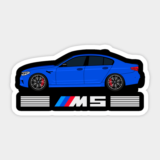 M5 Bimmer Performance Sticker by masjestudio